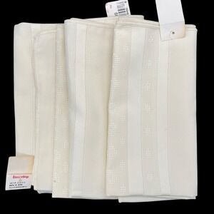 Ivory Napkins‎ 16"x 16" Set Of 4 NEW Vintage NOS